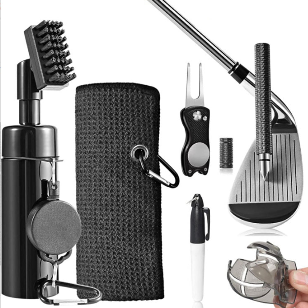 Press-to-spray Golf Club Cleaning Brush With Water Reservoir