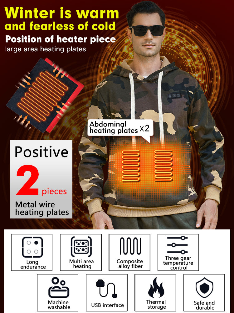 Smart Heating Hoodie