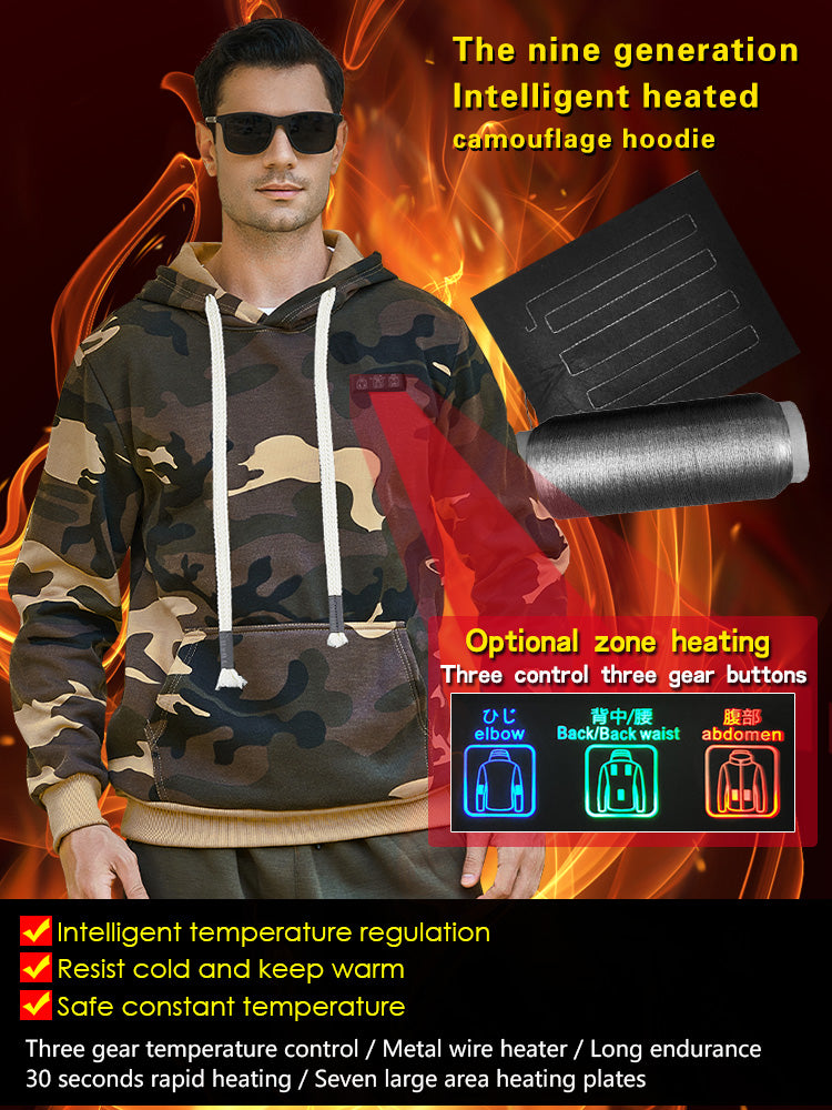 Smart Heating Hoodie