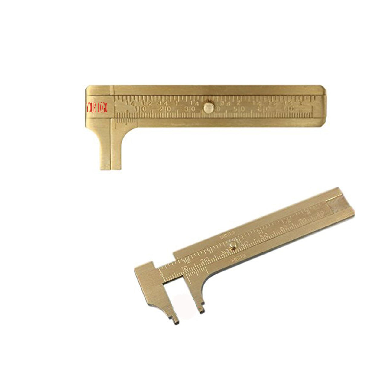 80mm Caliper Ruler Brass Ruler - Yorkn Inc✅