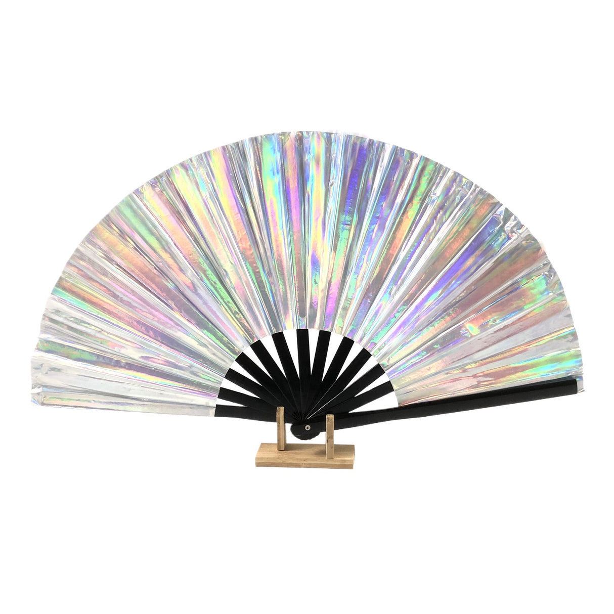Holographic Pvc Kung Fu Fan