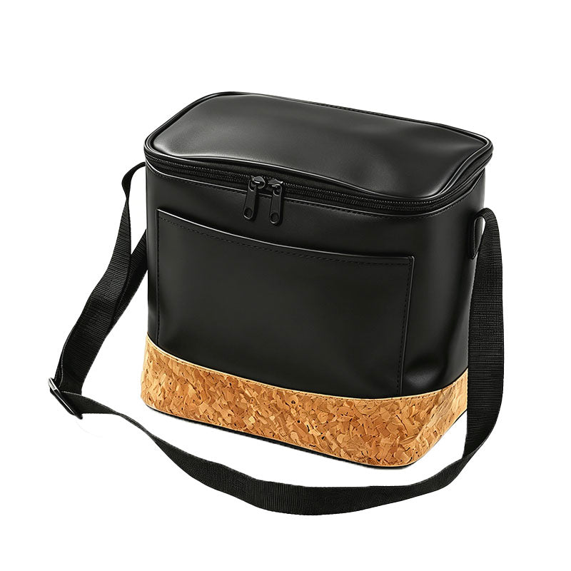 Pu Patchwork Insulated Lunch Bag