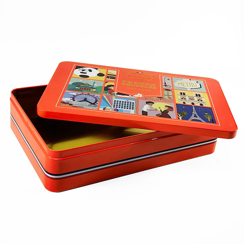 Rectangular Tin Storage Box