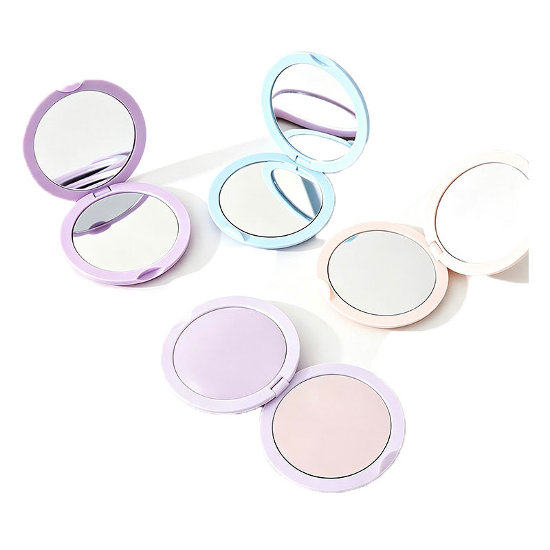 Foldable Round Compact Mirror