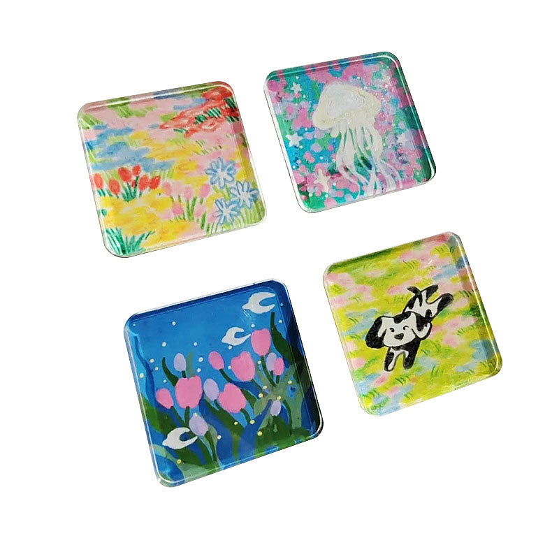 Custom Thick Acrylic Fridge Magnet
