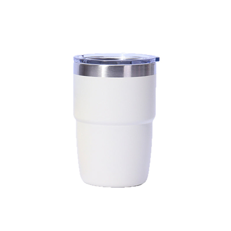 8oz Stainless Steel Cup With Lid