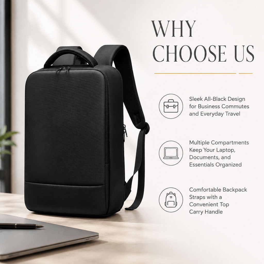 Slim Business Laptop Backpack
