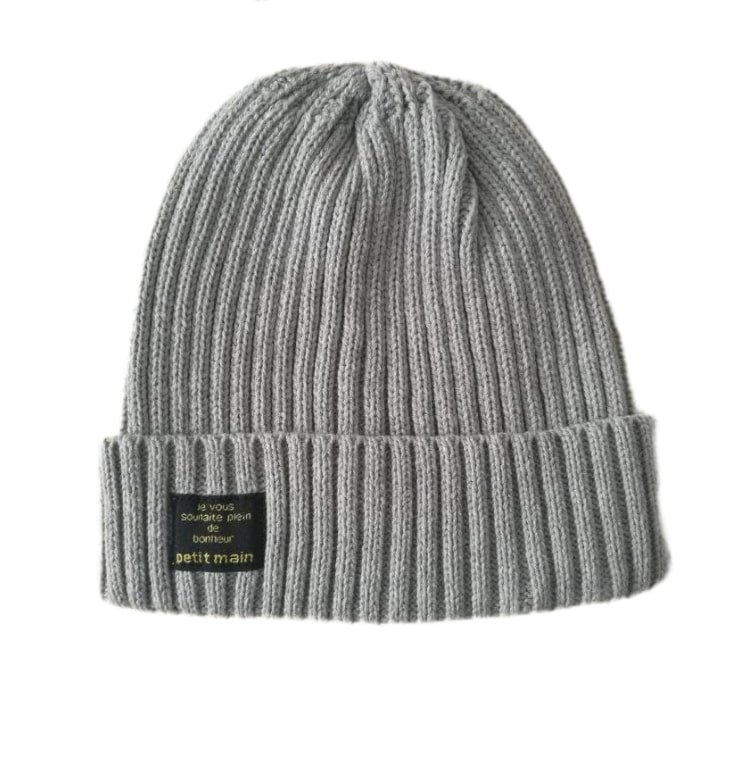Acrylic Knit Cuff Beanie Cap - Yorkn Inc✅