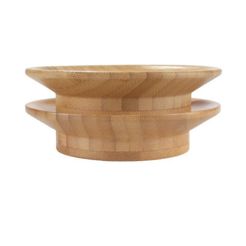 Bamboo And Wood Anti - splash Red Wine Glass Lid - Yorkn Inc✅