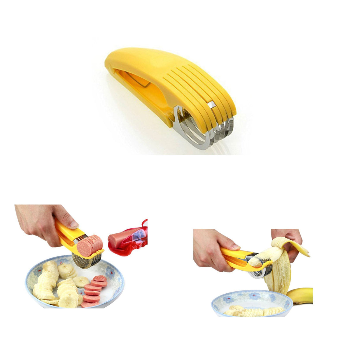Banana Slicer Fruit Cutter - Yorkn Inc✅