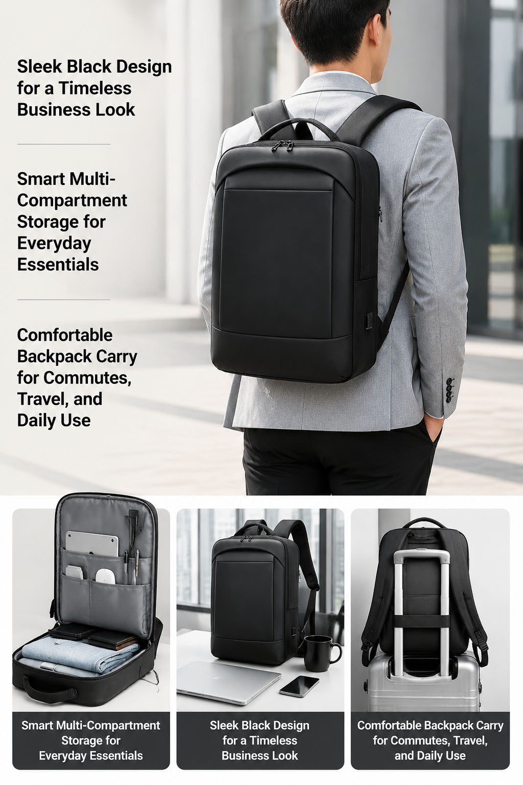 Business Computer Backpack - Yorkn Inc✅