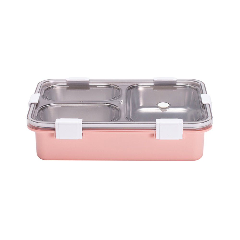 Compartment Bento Box With Utensil Set - Yorkn Inc✅