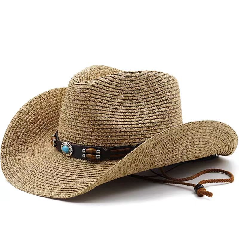 Decorated Cowboy Straw Hat - Yorkn Inc✅