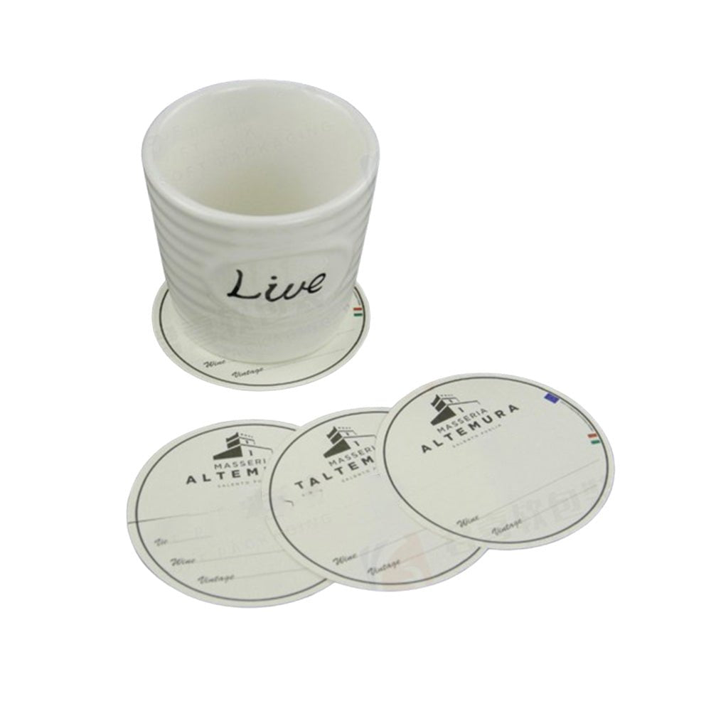 Disposable Absorbent Paper Drink Coaster - Yorkn Inc✅