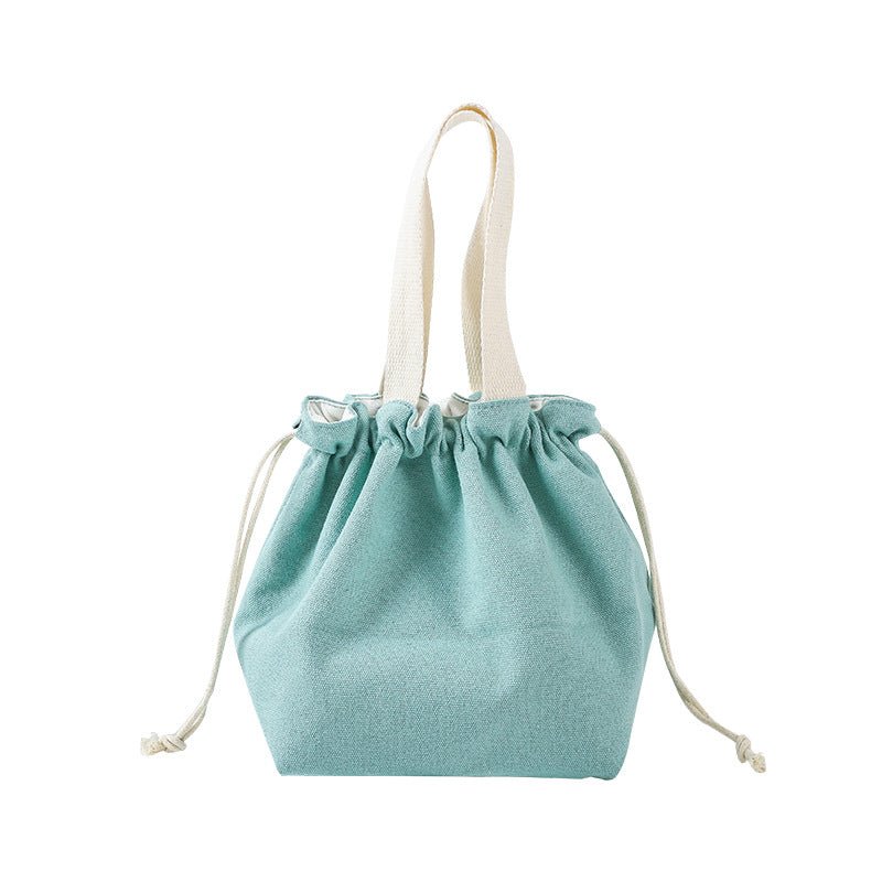 Drawstring Canvas Handbag - Yorkn Inc✅