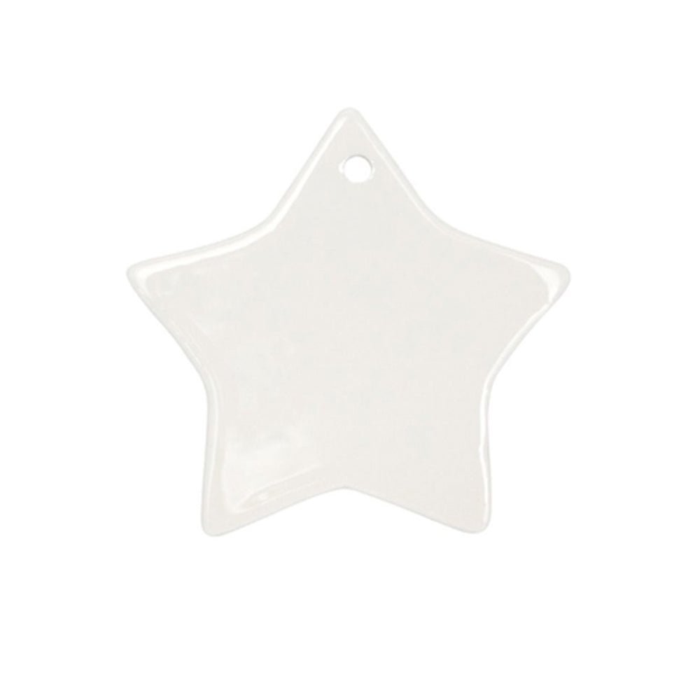 Five - point Star Ceramic Christmas Ornament - Yorkn Inc✅