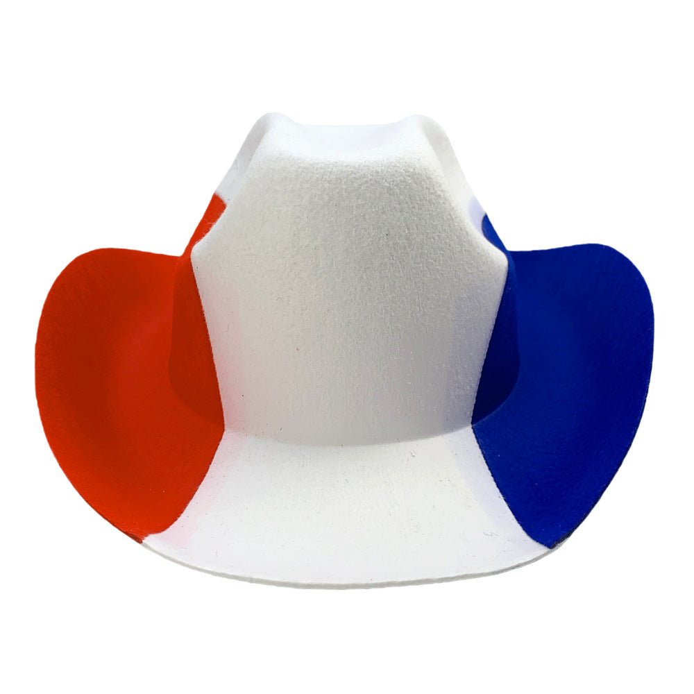 Football World Cup Cheer Cowboy Hat - Yorkn Inc✅