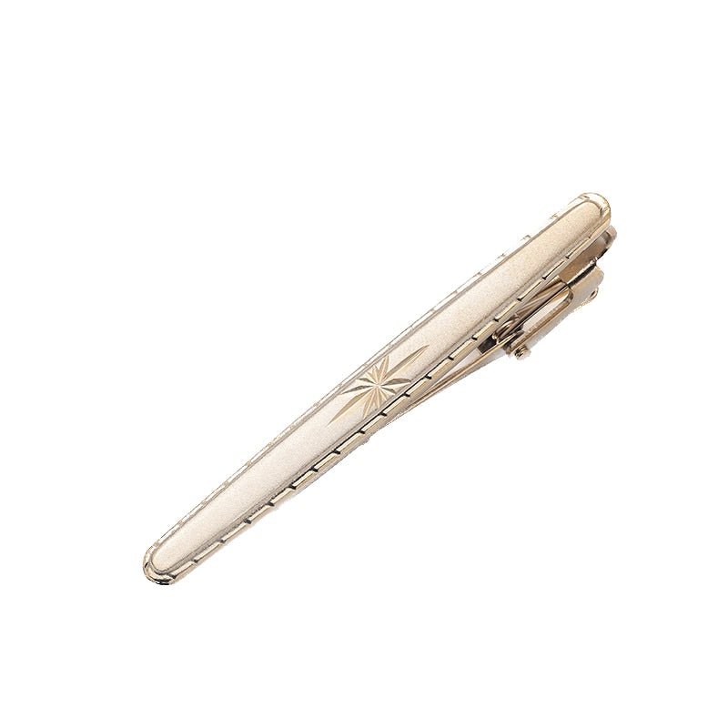 Golden Fashion Tie Clip - Yorkn Inc✅