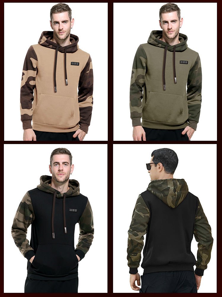 Heated Hooded Sweatshirt - Yorkn Inc✅