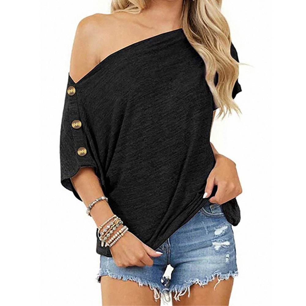 Off - the - shoulder T-shirt - Yorkn Inc✅