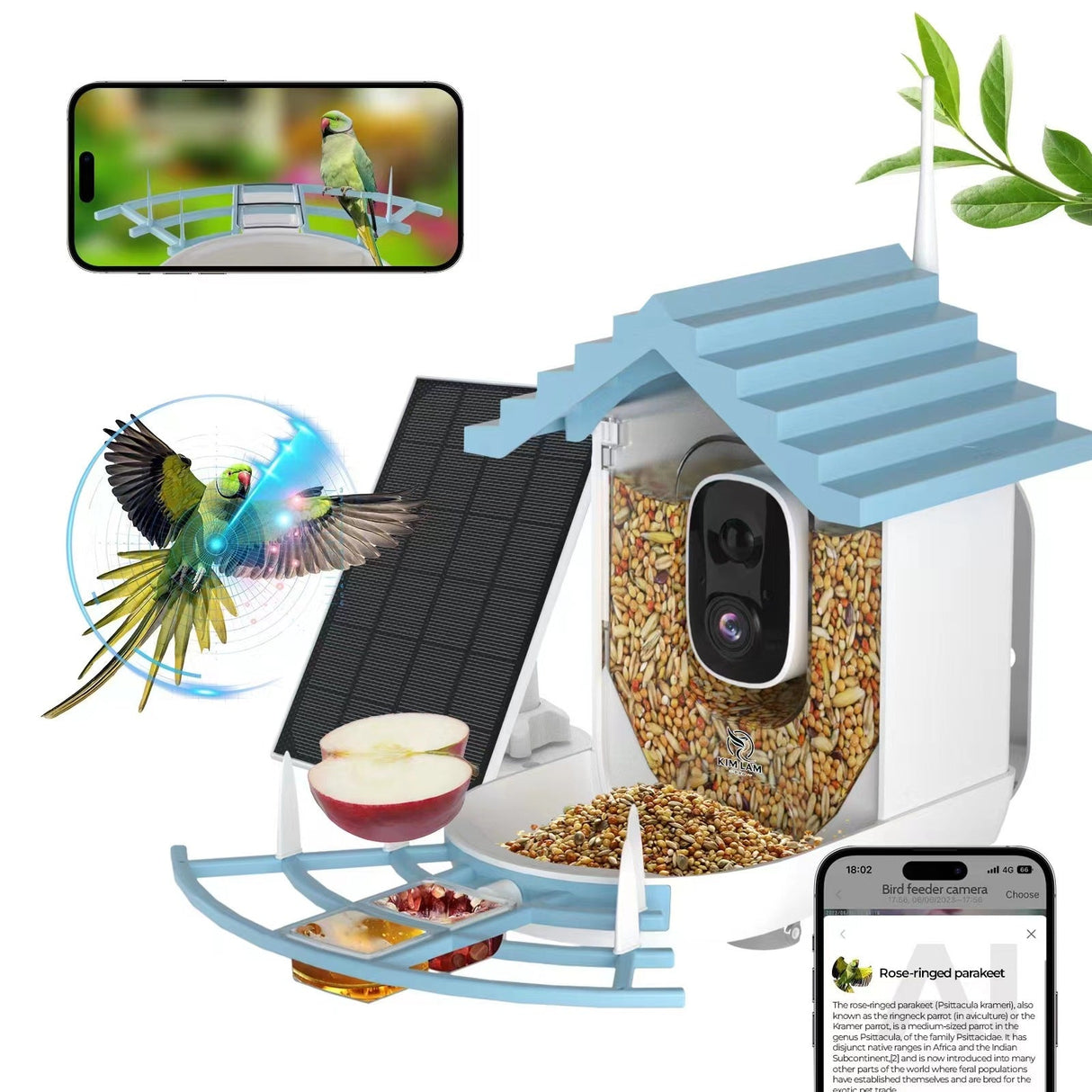 Outdoor Hanging Bird Feeder - Yorkn Inc✅
