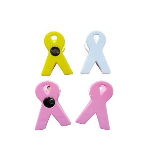 Pink Ribbon Magnetic Memo Holder Clip - Yorkn Inc✅