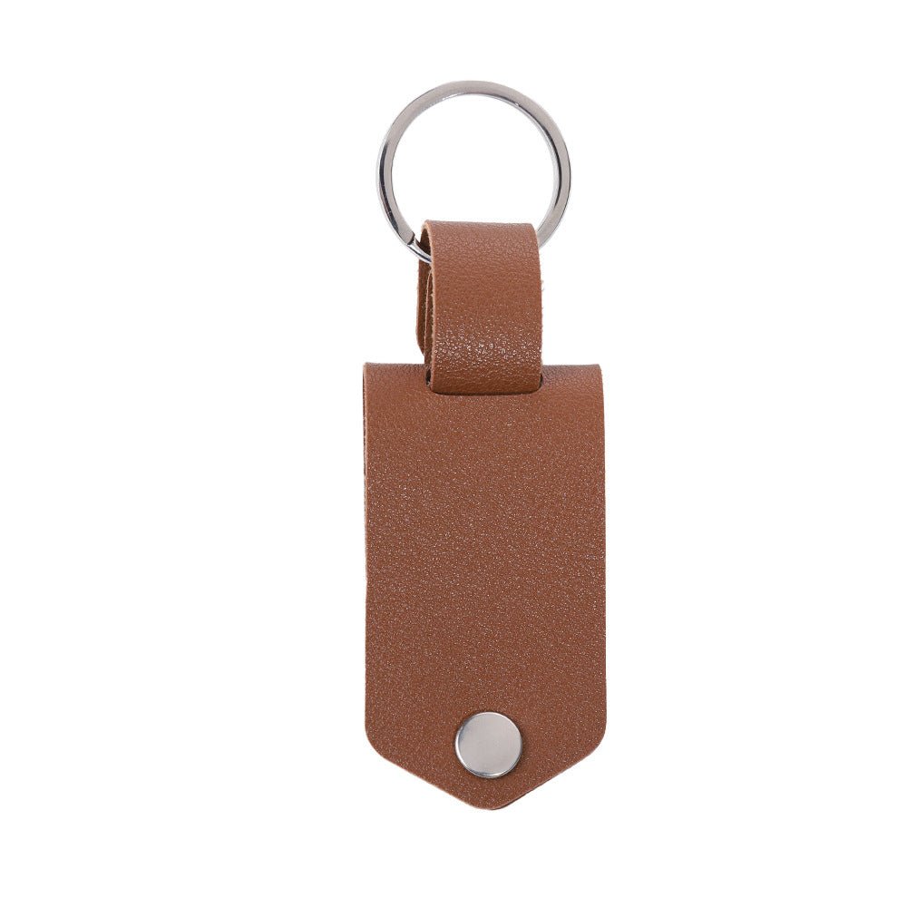 Pu Leather & Stainless Steel Keychain - Yorkn Inc✅