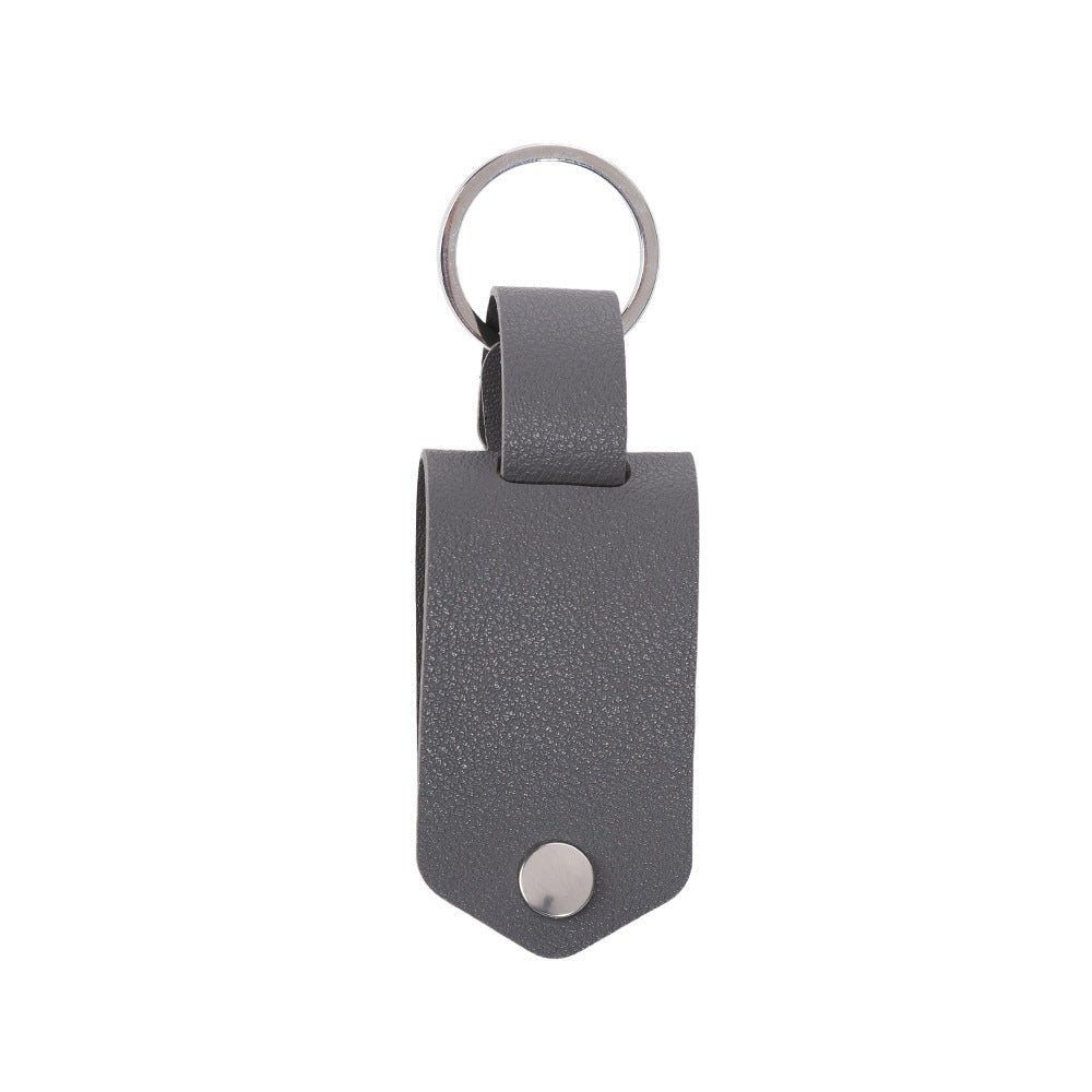 Pu Leather & Stainless Steel Keychain - Yorkn Inc✅