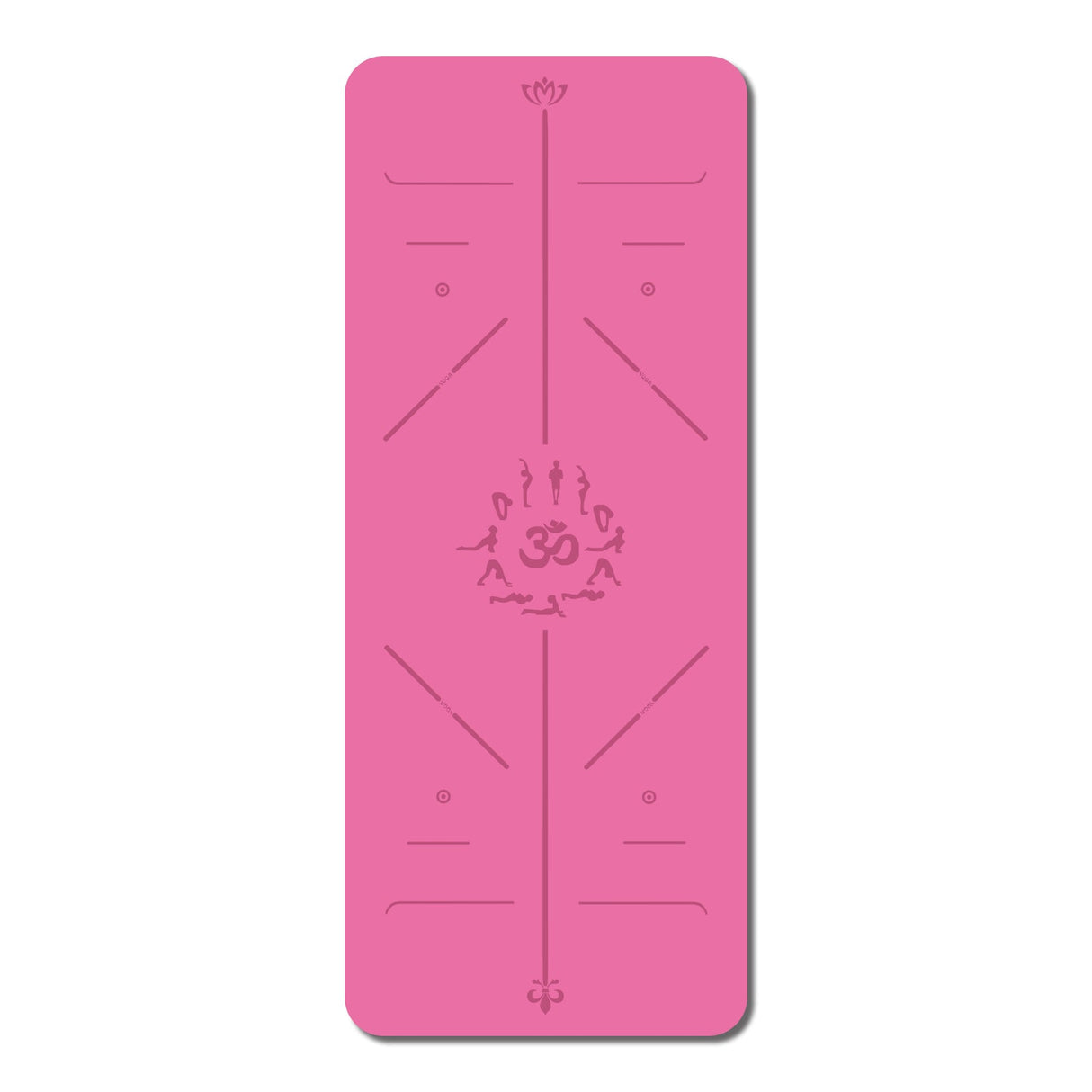 Pu Rubber Yoga Mat - Yorkn Inc✅