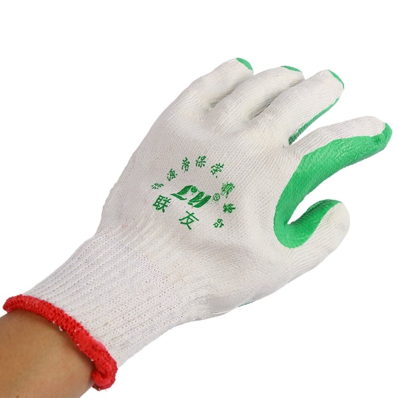 Rough Rubber Anti - slip Cotton Gloves - Yorkn Inc✅