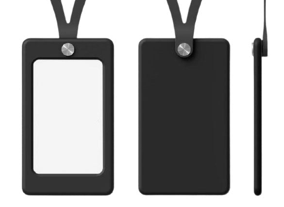 Silicone Work Card Case W/rope - Yorkn Inc✅