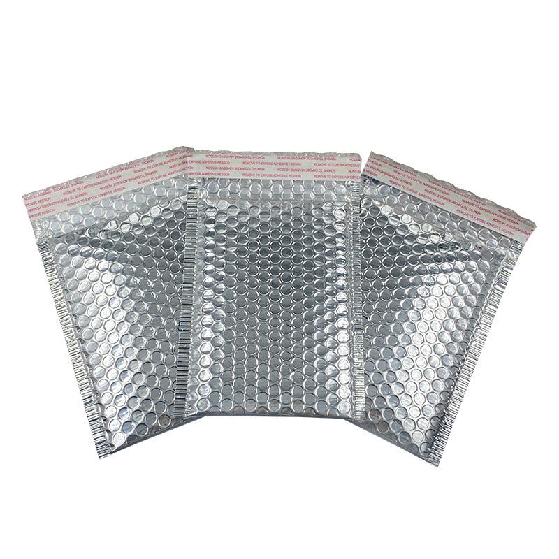 Silver Aluminum Coated Bubble Bag - Yorkn Inc✅