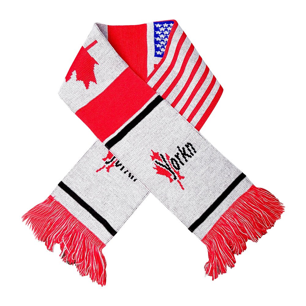 Soccer Fan Knitted Sports Scarf - Yorkn Inc✅