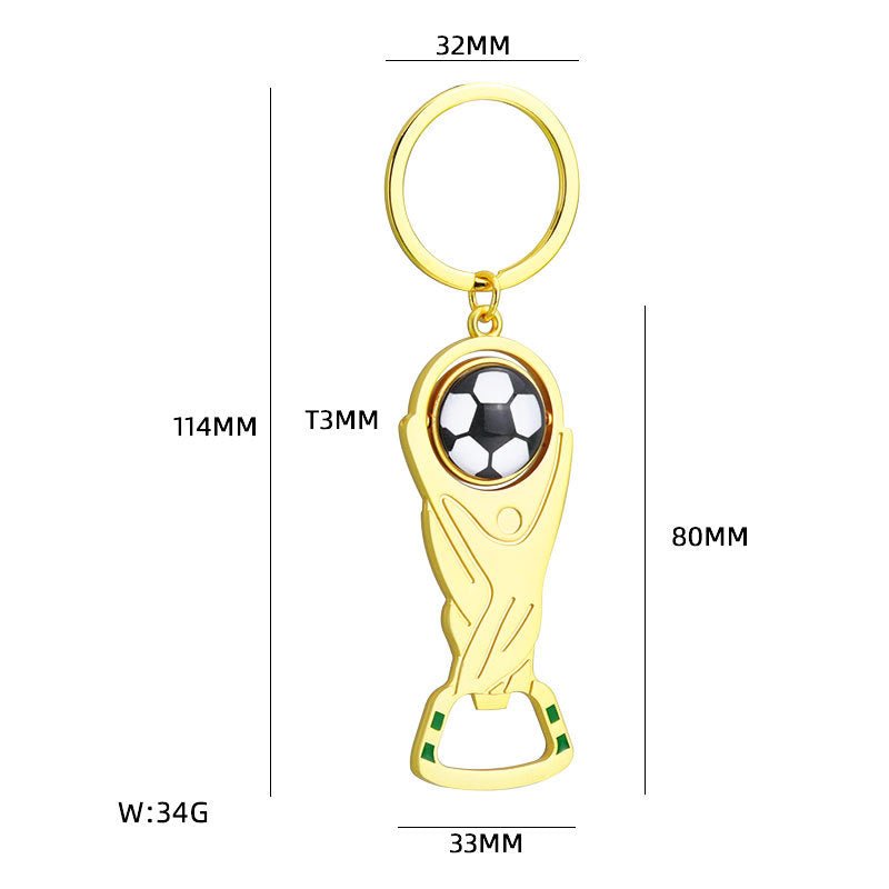 Soccer - themed Bottle Opener - Yorkn Inc✅