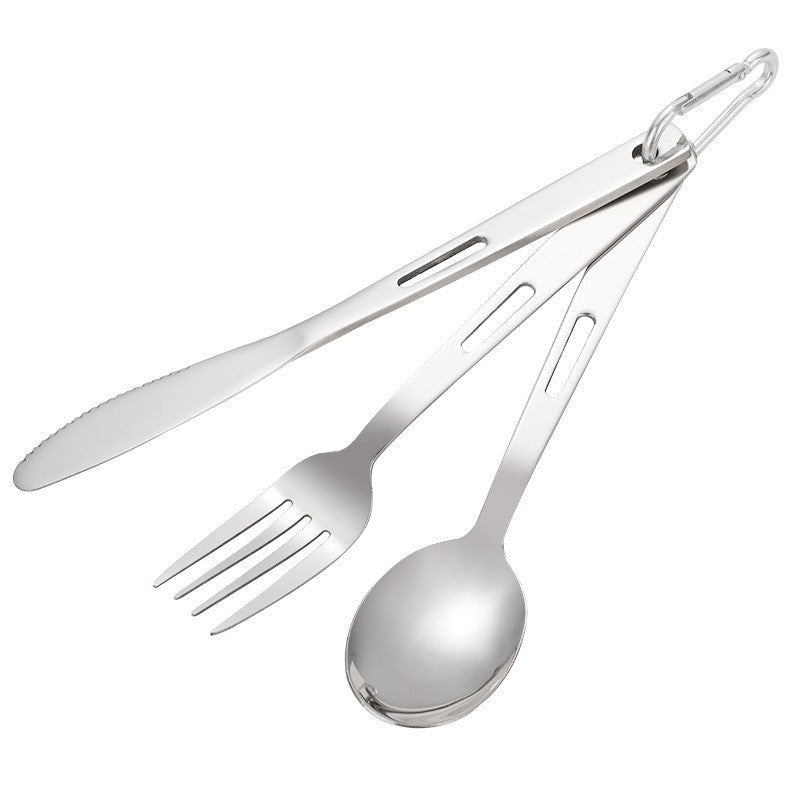 Stainless Steel Travel Flatware Set - Yorkn Inc✅