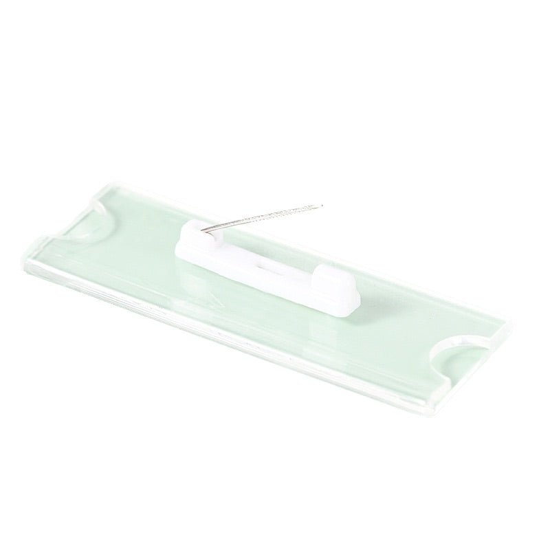 Transparent Acrylic Chest Badge - Yorkn Inc✅