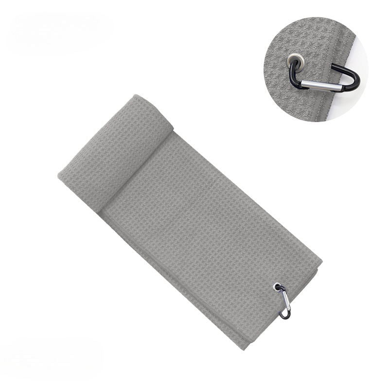 Ultra Fine Fiber Golf Towel With Hook - Yorkn Inc✅