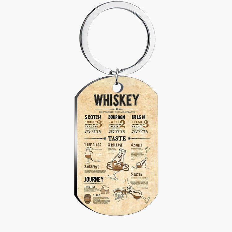 Whiskey Keychain - Yorkn Inc✅