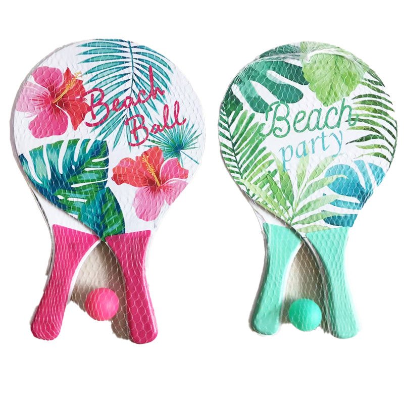 Wooden Beach Paddle Ball Set - Yorkn Inc✅