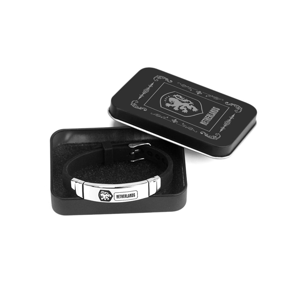 World Cup Metal & Silicone Fan Wristband - Yorkn Inc✅