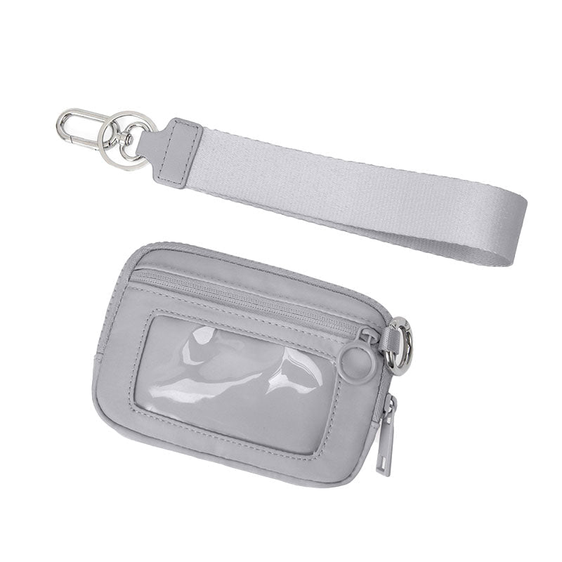Wrist Strap Clear Zipper Pouch - Yorkn Inc✅