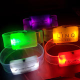 Pvc Transparent Led Wristband