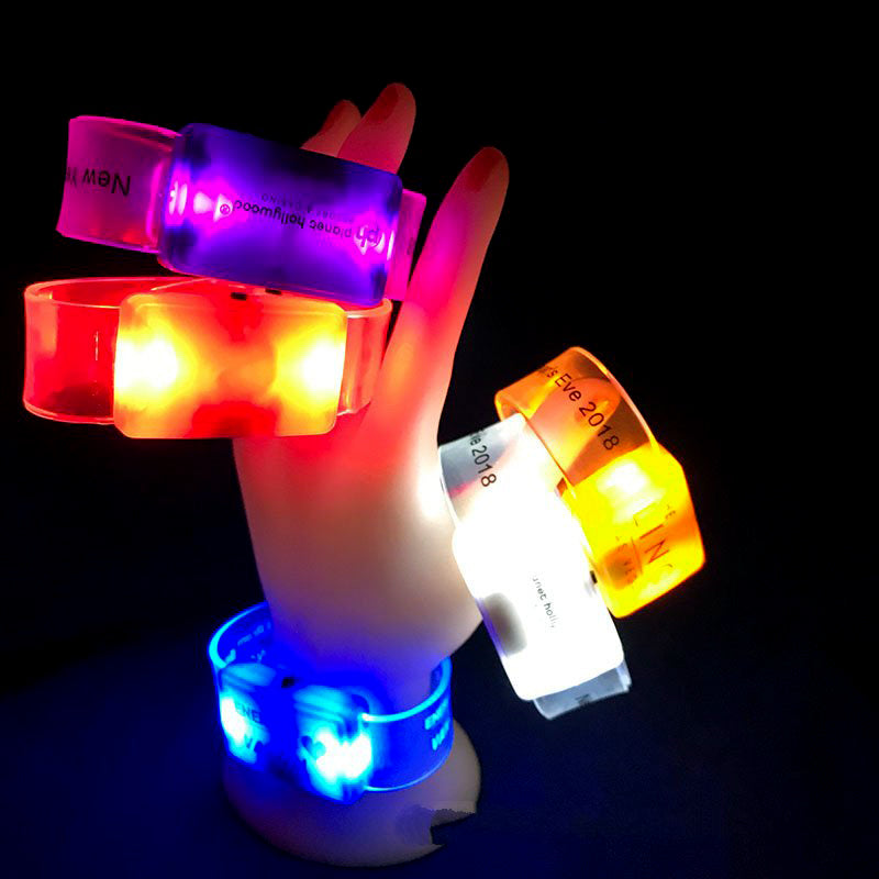 Pvc Transparent Led Wristband