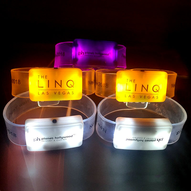 Pvc Transparent Led Wristband