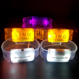 Pvc Transparent Led Wristband
