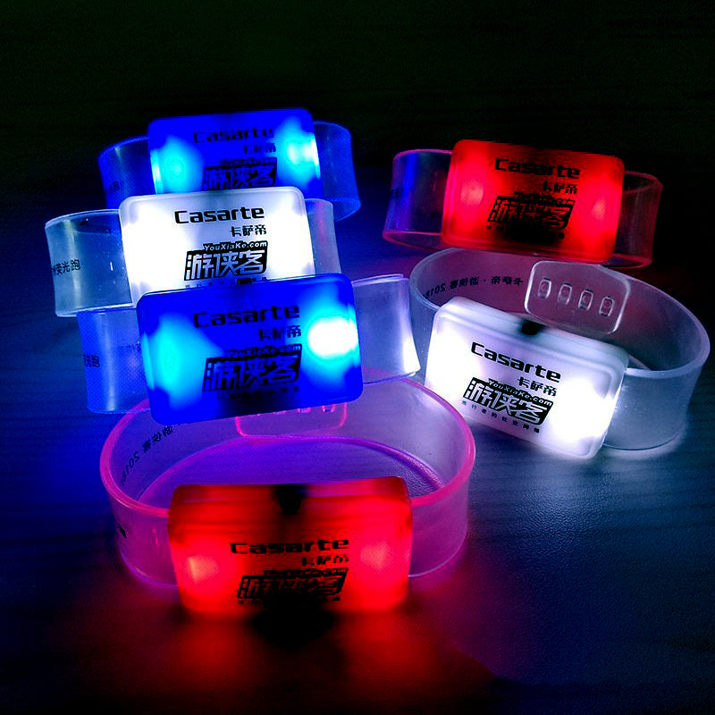 Pvc Transparent Led Wristband