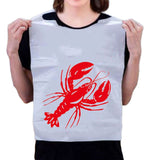 Plastic Disposable Lobster Bib