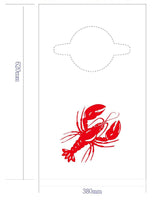 Plastic Disposable Lobster Bib
