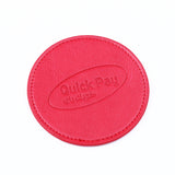 Round Pu Coaster