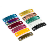 Étiquette de lacet en métal 